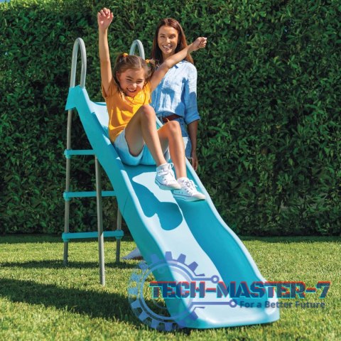 Zjeżdżalnia dla dzieci ogrodowa ślizg 183 cm stal tworzywo - 44106 INTEX INTEX Zjeżdżalnia dla dzieci ogrodowa ślizg 183 cm stal tworzywo - 44106 INTEX INTEX