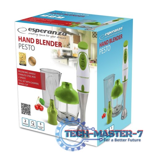 Blender Biało-zielony ESPERANZA EKM003G Blender Biało-zielony ESPERANZA EKM003G
