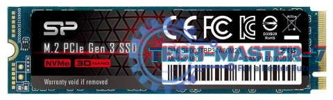Dysk SSD M.2 SILICON POWER P34A80 2 TB P34A80 (M.2″ /2TB /PCIe Gen3 x4 /3400MB/s /3000MB/s)