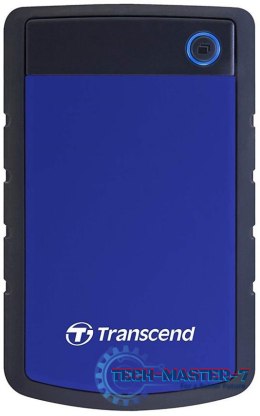 Dysk zewnętrzny HDD TRANSCEND 25H3B (4TB /Czarno-niebieski )