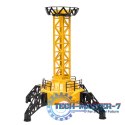 Dźwig Żuraw budowlany zdalnie sterowany RC z hakiem 4CH 128cm