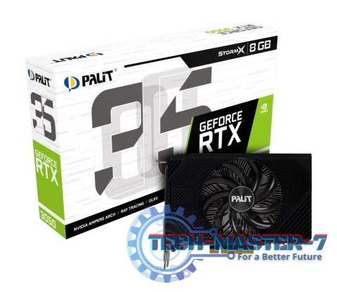 Karta graficzna PALIT GeForce RTX 3050 StormX 8 GB GDDR6 (NE63050018P1-1070F)