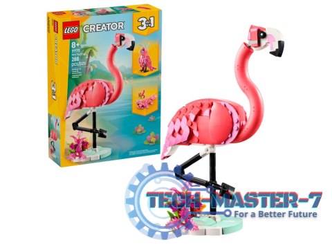 LEGO 31170 CREATOR - Dzikie zwierzę: różowy flaming