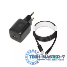 Ładowarka IBOX ILUC42B(1x USB typ C\3000mA\20V)