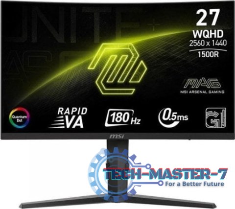 Monitor MSI 9S6-3CD04H-027 (27" /VA /180Hz /2560 x 1440 /Czarny)