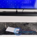 Klawiatura bezprzewodowa bluetooth Smart TV srebrna