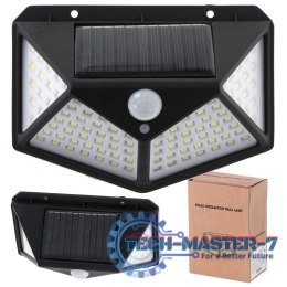 Lampa solarna czujnik ruchu i zmierzchu 100 LED