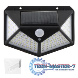 Lampa solarna czujnik ruchu i zmierzchu 100 LED