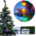 Lampki LED łańcuch świetlny świąteczne choinkowe 10m 100LED multikolor 8 trybów świecenia
