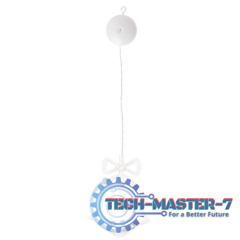 Lampki LED wisząca ozdoba dekoracja okna świąteczne choinkowe dzwoneczek przyssawki 10 LED Lampki LED wisząca ozdoba dekoracja okna świąteczne choinkowe dzwoneczek przyssawki 10 LED