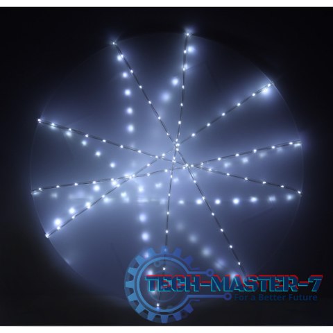 Lampki LED zewnętrzne wąż świetlny sznur na balkon świąteczne choinkowe 10m 100LED zimny biały 8 trybów świecenia Lampki LED zewnętrzne wąż świetlny sznur na balkon świąteczne choinkowe 10m 100LED zimny biały 8 trybów świecenia