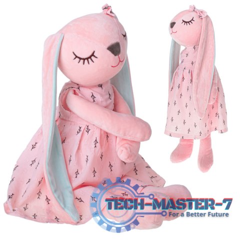 Maskotka pluszowa królik różowy 52cm Maskotka pluszowa królik różowy 52cm