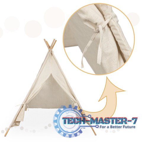 Namiot domek indiański dla dzieci tipi 135cm Namiot domek indiański dla dzieci tipi 135cm