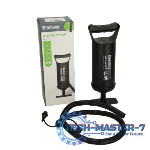 Pompka ręczna tłokowa do materaca pontonu piłki 30cm BESTWAY 62002 Pompka ręczna tłokowa do materaca pontonu piłki 30cm BESTWAY 62002
