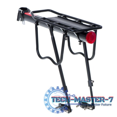 Bagażnik rowerowy RALLEX tylny aluminium uniwersalny Bagażnik rowerowy RALLEX tylny aluminium uniwersalny