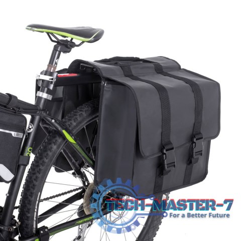 Torba sakwa RALLEX rowerowa podwójna dwukomorowa boczna na rower bagażnik 35L Torba sakwa RALLEX rowerowa podwójna dwukomorowa boczna na rower bagażnik 35L