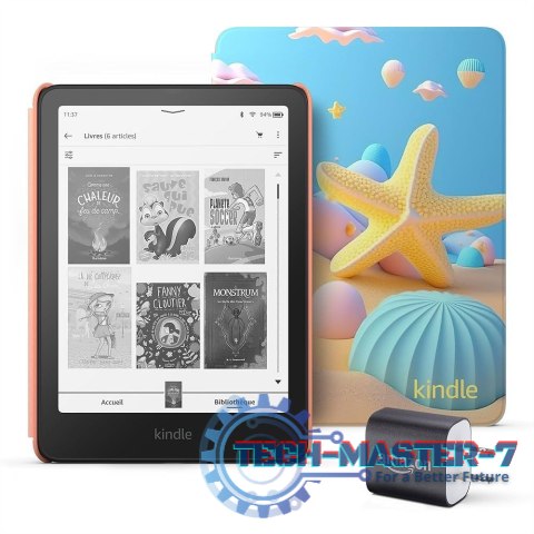 Czytnik e-Book AMAZON Kindle Paperwhite Kids 6.8 16 GB B0CFPS7ZY9 (Czarny)