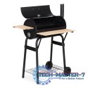 Duży grill ogrodowy z termometrem komin 3 półki koła MultiGarden MultiGarden