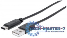 Kabel USB MANHATTAN USB 2.0 typ A 1