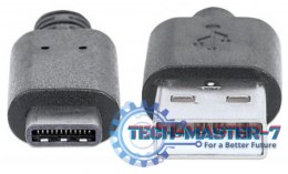 Kabel USB MANHATTAN USB 2.0 typ A 1