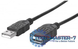 Kabel USB MANHATTAN USB 2.0 typ A (gniazdo) 1.8