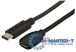 Kabel USB MANHATTAN USB 2.0 typ C 0.15