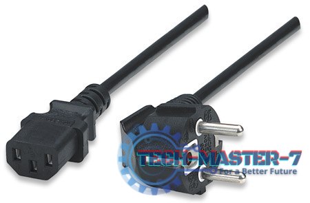 Kabel zasilający MANHATTAN C13 - C14 1.8m. 300148