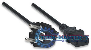Kabel zasilający MANHATTAN C13 - C14 1.8m. 300148 Kabel zasilający MANHATTAN C13 - C14 1.8m. 300148