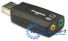 Karta dźwiękowa MANHATTAN Hi-Speed USB 3-D 150859
