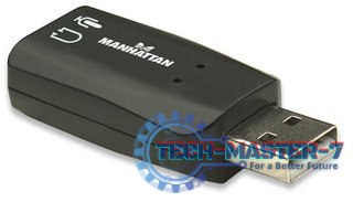 Karta dźwiękowa MANHATTAN Hi-Speed USB 3-D 150859 Karta dźwiękowa MANHATTAN Hi-Speed USB 3-D 150859