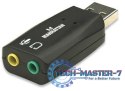 Karta dźwiękowa MANHATTAN Hi-Speed USB 3-D 150859