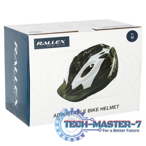 Kask rowerowy RALLEX otwory wentylacyjne regulowany damski męski uniwersalny młodzieżowy regulowany 58-61 cm Kask rowerowy RALLEX otwory wentylacyjne regulowany damski męski uniwersalny młodzieżowy regulowany 58-61 cm