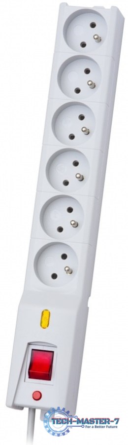 Listwa zasilająca LESTAR LX 610 G-A K.:SZ 5,0M 1966004727
