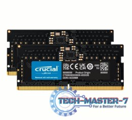 Pamięć CRUCIAL (SODIMM/DDR5/16 GB/5600MHz/46 CLCL/DUAL)