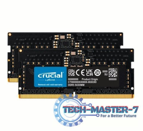 Pamięć CRUCIAL (SODIMM/DDR5/16 GB/5600MHz/46 CLCL/DUAL)