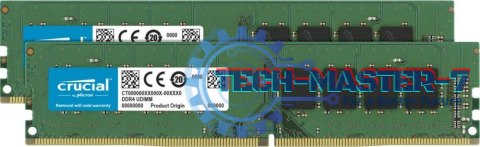Pamięć CRUCIAL (UDIMM/DDR4/32 GB/3200MHz/1.2V/22CL/DUAL)