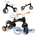 Rowerek biegowy z pedałami - treningowy kółka boczne 3w1 czarny ECOTOYS ECOTOYS