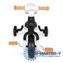 Rowerek biegowy z pedałami - treningowy kółka boczne 3w1 czarny ECOTOYS ECOTOYS