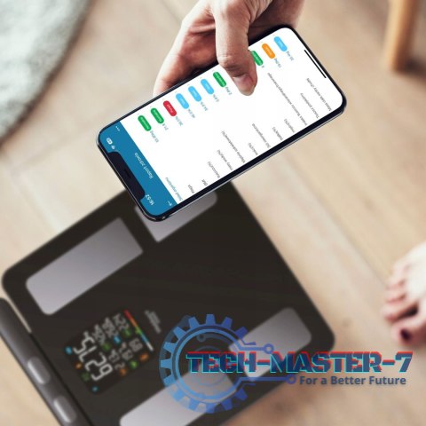 Waga łazienkowa analityczna 15 parametrów Apple Health Google Fit SCALA WEBBER WEBBER Waga łazienkowa analityczna 15 parametrów Apple Health Google Fit SCALA WEBBER WEBBER