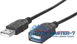 Kabel USB MANHATTAN USB 2.0 typ A (gniazdo) 1