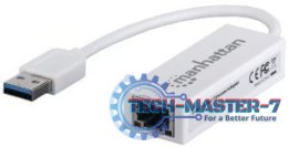 Karta sieciowa przewodowa MANHATTAN Adapter Hi-Speed USB 2.0 506731