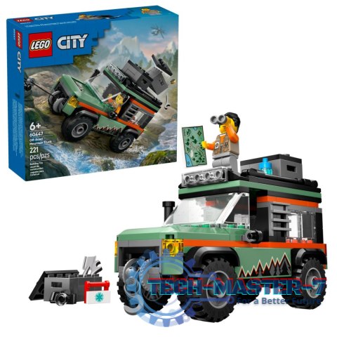 LEGO 60447 CITY - Górska ciężarówka terenowa 4x4