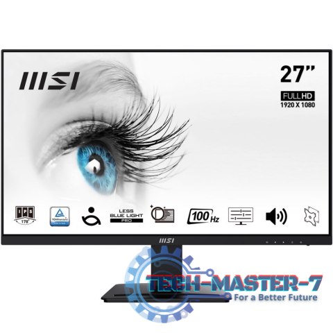 Monitor MSI PRO MP273A (27.1" /IPS /100Hz /1920 x 1080 /Czarny) Monitor MSI PRO MP273A (27.1" /IPS /100Hz /1920 x 1080 /Czarny)