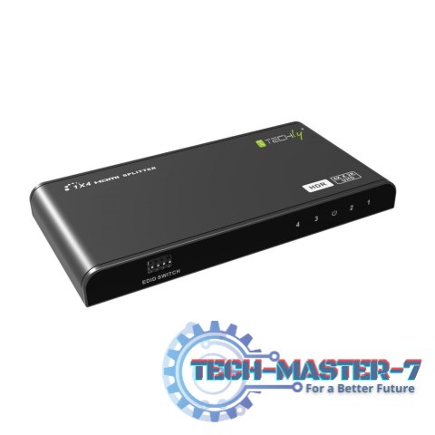 Przełącznik/Rozdzielacz Video TECHLY IDATA HDMI2-4K4HDR Przełącznik/Rozdzielacz Video TECHLY IDATA HDMI2-4K4HDR