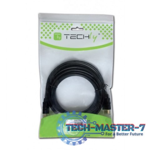TECHLY 304499 5m /s1x HDMI (wtyk) 1x HDMI (wtyk) TECHLY 304499 5m /s1x HDMI (wtyk) 1x HDMI (wtyk)