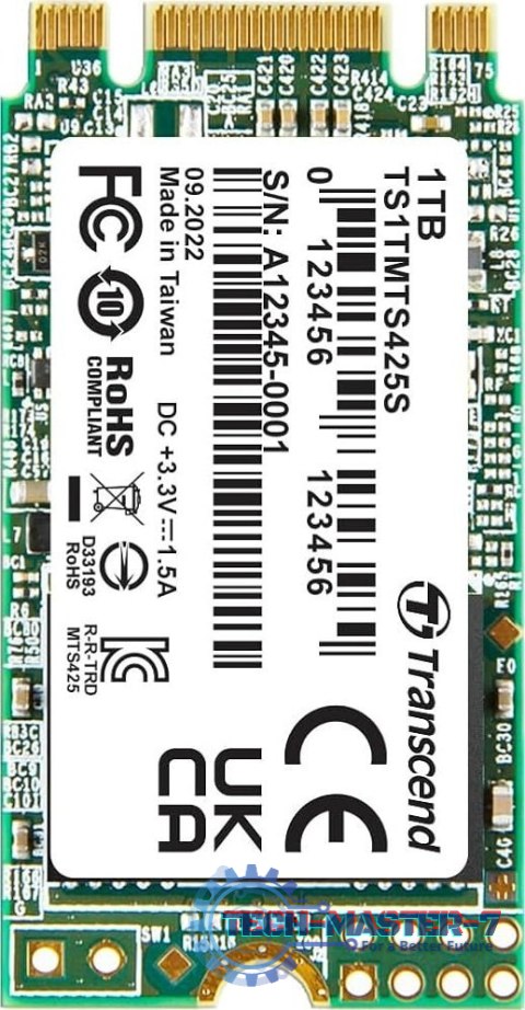 Dysk SSD TRANSCEND TS1TMTS425S (M.2 2242″ /1 TB )