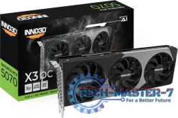 Karta graficzna INNO3D GeForce RTX 5070 X3 OC 12GB GDDR7 (N50703-12D7X-195064L)