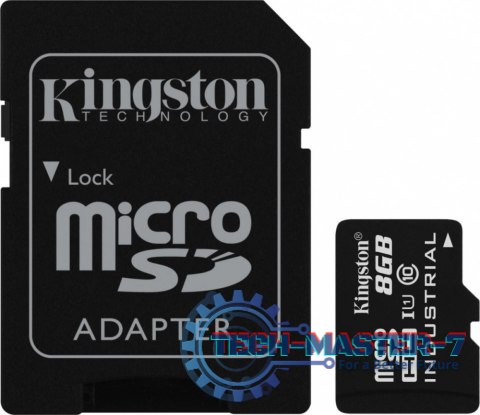 Karta pamięci KINGSTON 8 GB Adapter Karta pamięci KINGSTON 8 GB Adapter