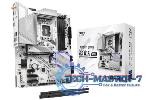 Płyta główna ASROCK Z890 Pro RS WiFi White (Socket 1851 /ATX) Płyta główna ASROCK Z890 Pro RS WiFi White (Socket 1851 /ATX)