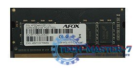 AFOX SO-DIMM DDR4 16GB 3200MHZ MICRON CHIP AFSD416PS1P